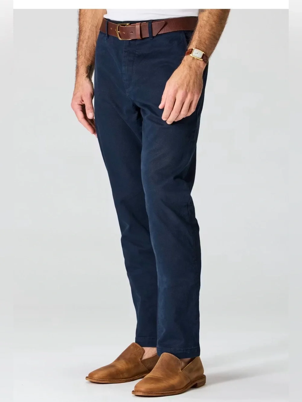 Flint and Tinder Tapered Fit Chino Navy Pants , size 33/30